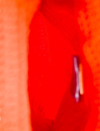 Prada Enameled Metal Triangle Top Handle Bag Mini