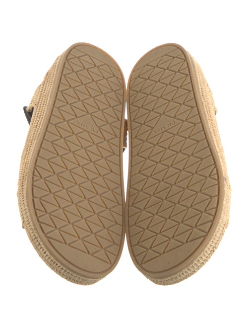 Prada Leather Espadrilles