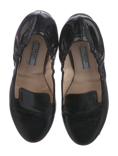 Prada Patent Leather Ballet Flats