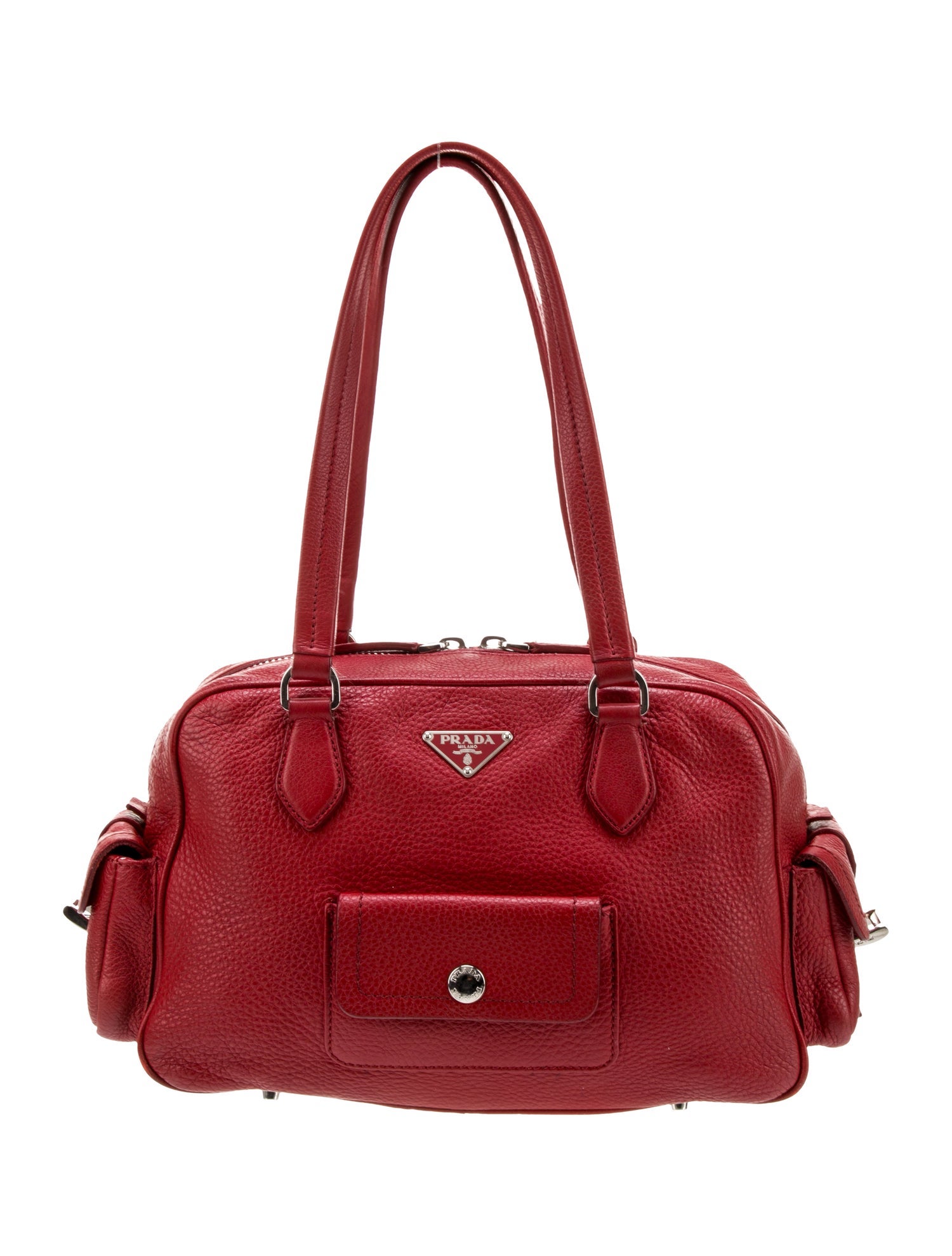 Prada Vitello Daino Leather Bauletto