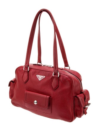 Prada Vitello Daino Leather Bauletto