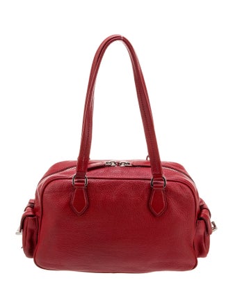 Prada Vitello Daino Leather Bauletto