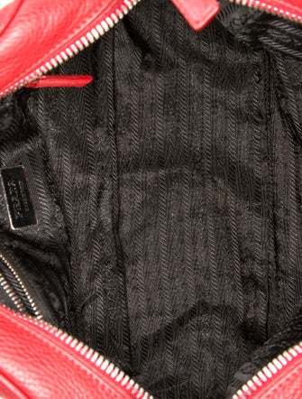 Prada Vitello Daino Leather Bauletto