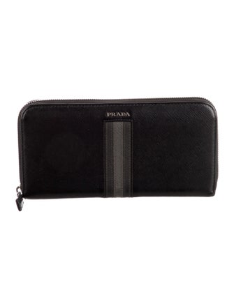 Prada Saffiano Lux Leather Continental Wallet