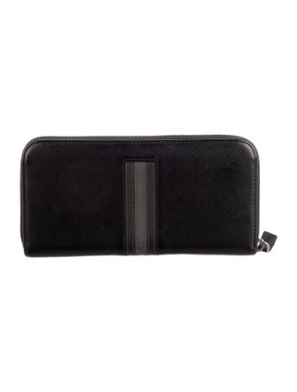 Prada Saffiano Lux Leather Continental Wallet