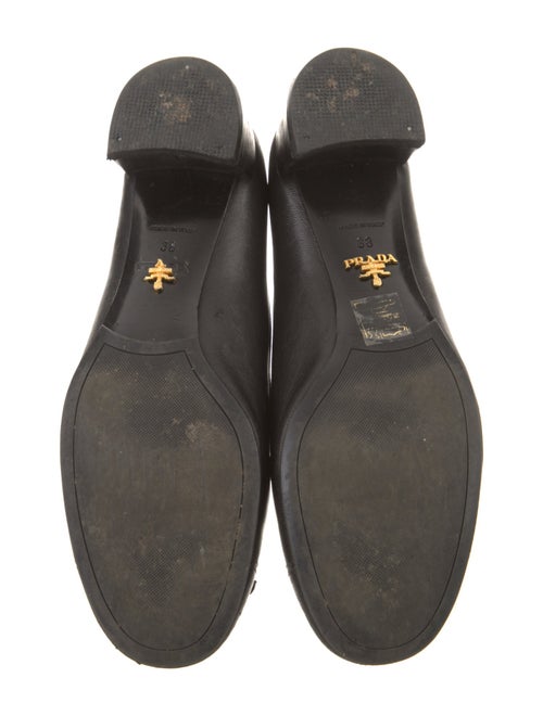 Prada Leather Bow Accents Pumps