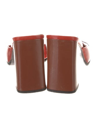 Prada Patent Leather Mules