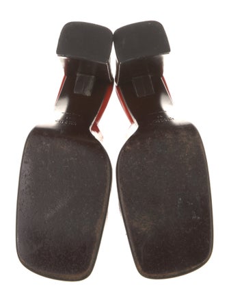 Prada Patent Leather Mules
