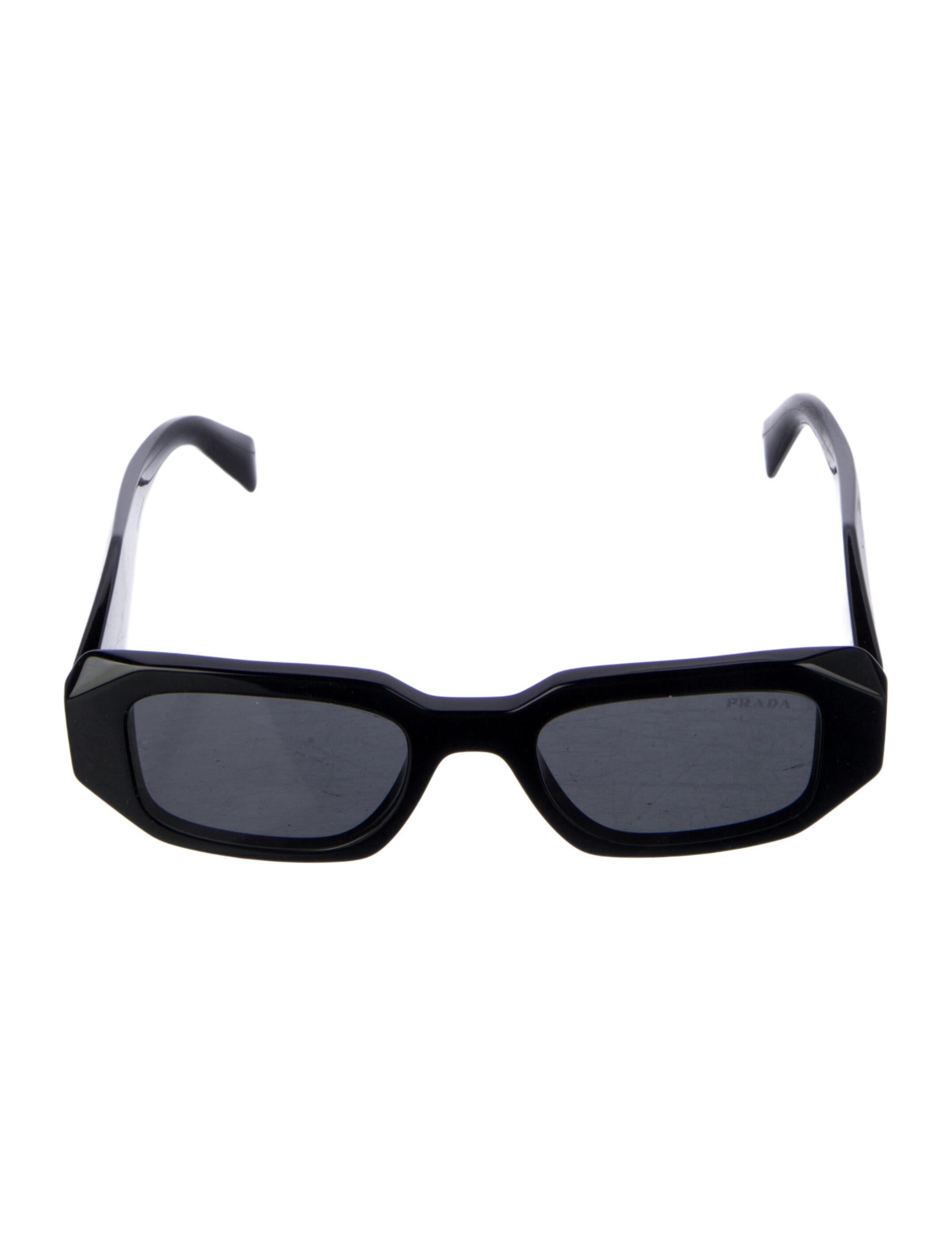 Prada Square Tinted Sunglasses