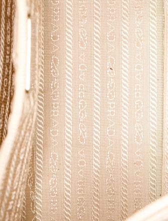 Prada Enameled Metal Triangle Shoulder Bag