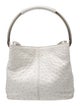 Prada Ostrich Shoulder Bag