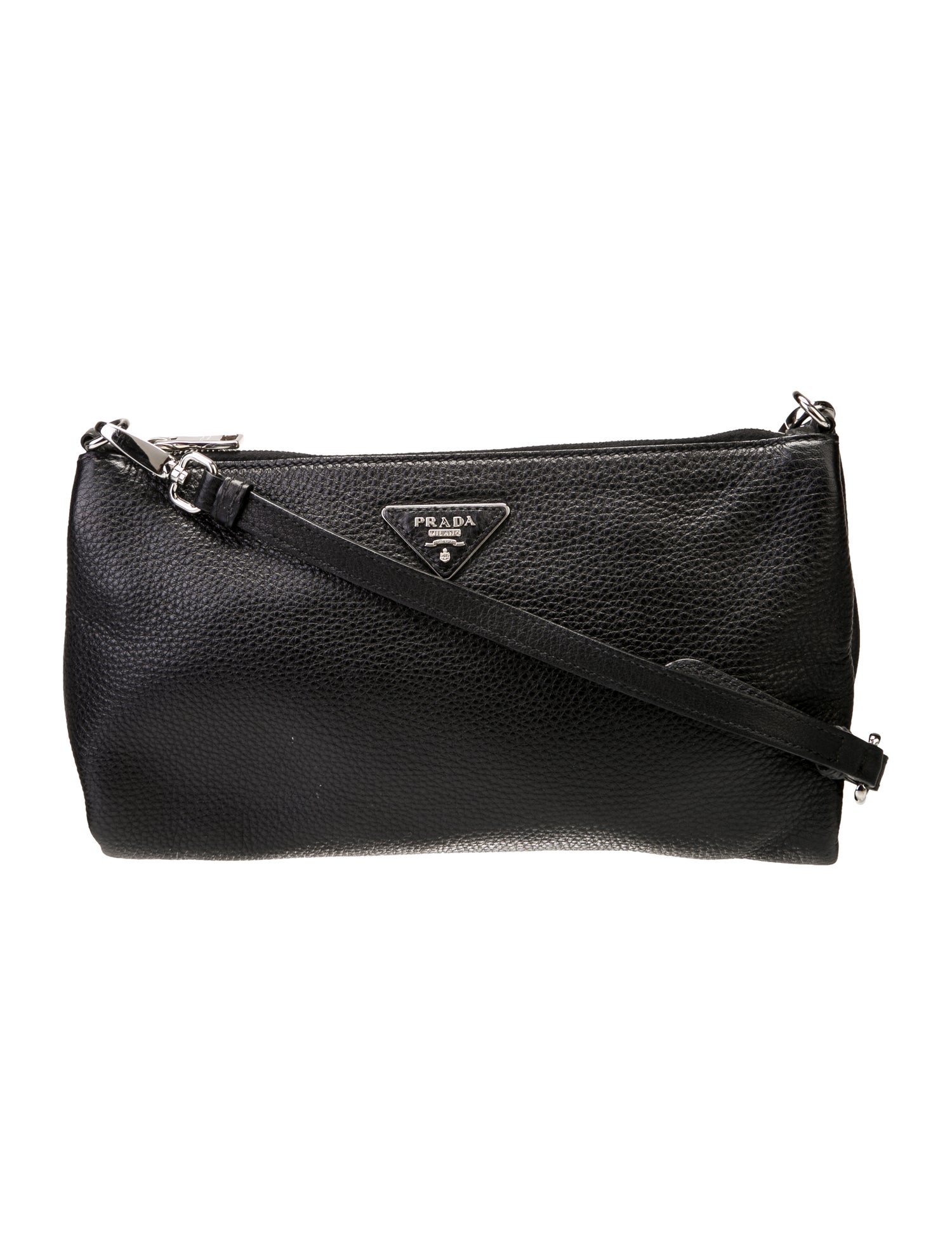 Prada Vitello Daino Leather Crossbody Bag