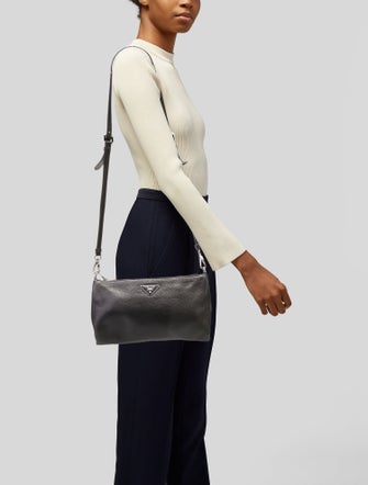 Prada Vitello Daino Leather Crossbody Bag