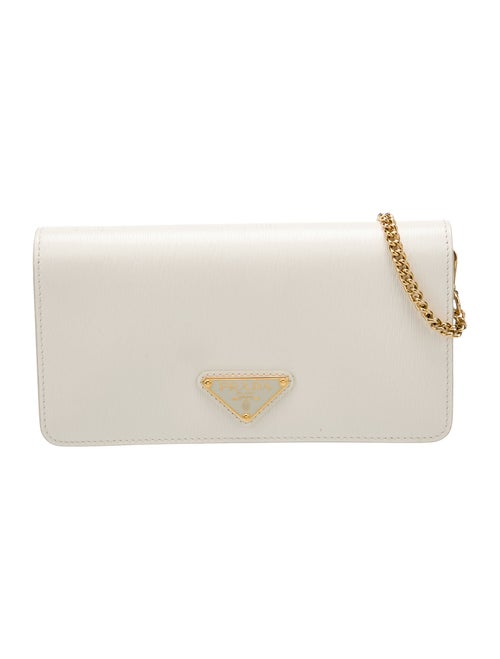 Prada Vitello Move Leather Clutch