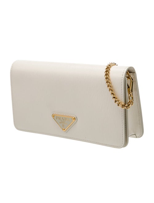 Prada Vitello Move Leather Clutch