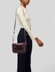 Prada Madras Leather Crossbody Bag