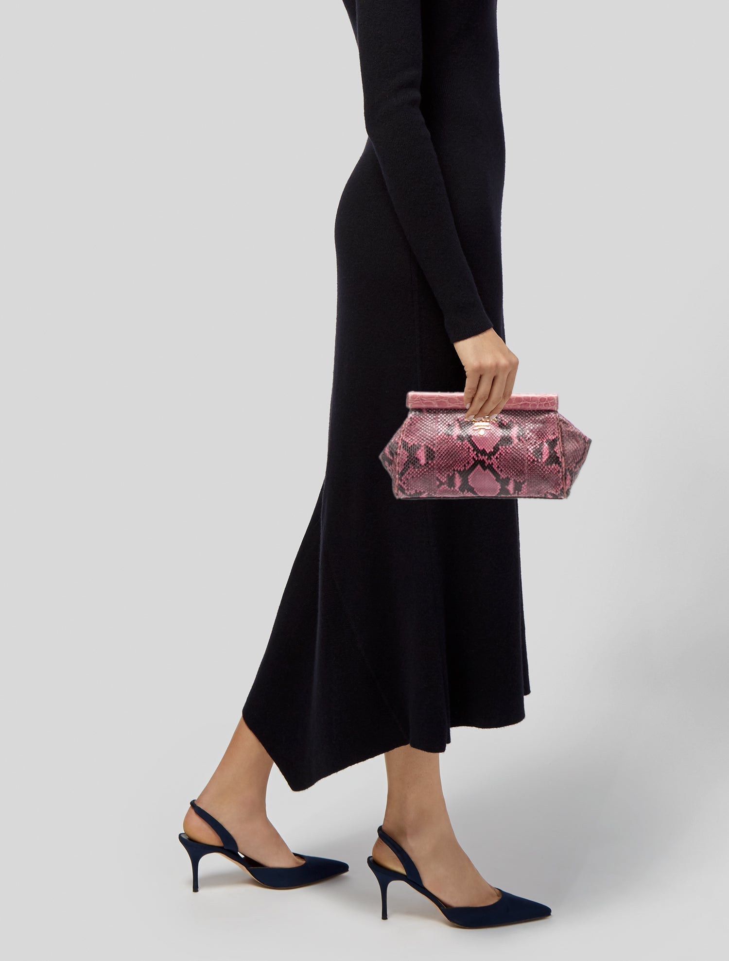 Prada Snakeskin Evening Bag