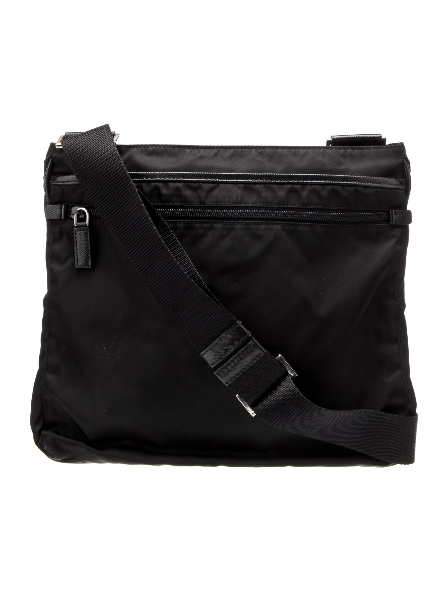 Prada Saffiano Leather Messenger Bag