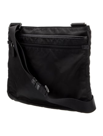 Prada Saffiano Leather Messenger Bag