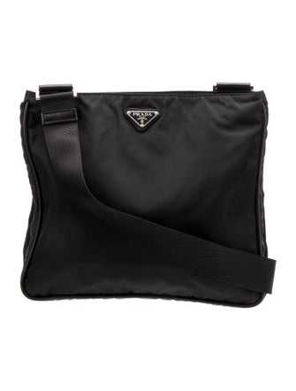 Prada Saffiano Leather Messenger Bag