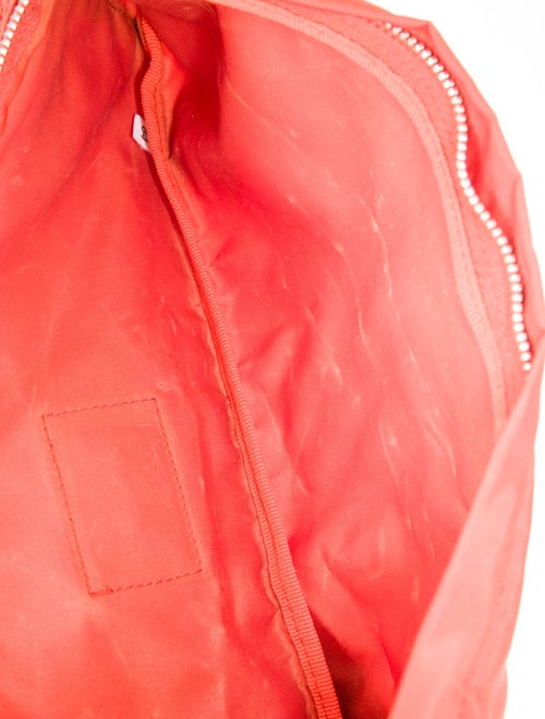 Prada Enameled Metal Triangle Clutch