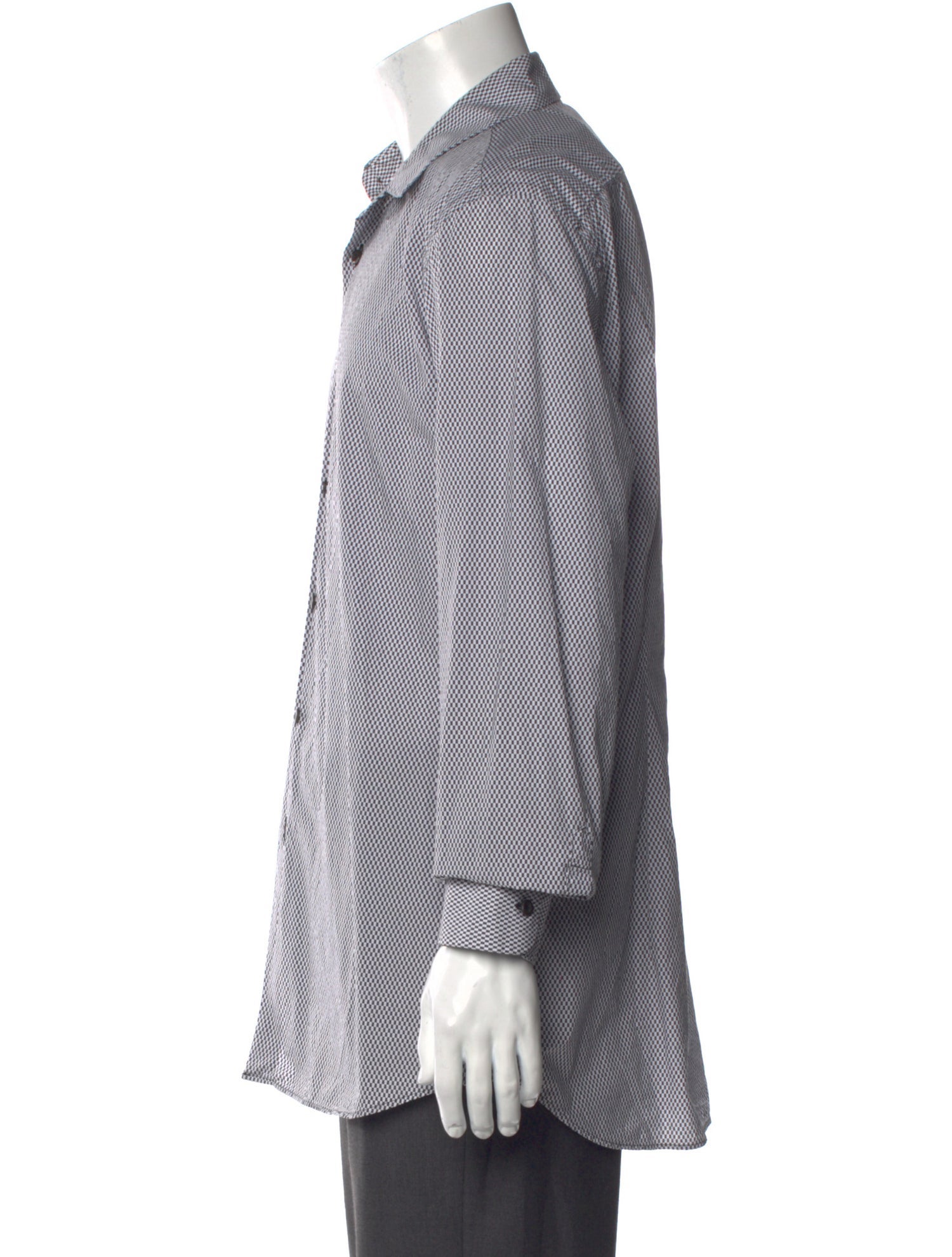 Prada 2015 Patterned Dress Shirt