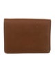 Prada Saffiano Triangle Leather Wallet