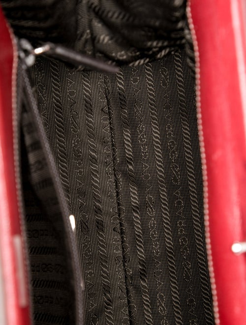 Prada Madras Leather Cerniera