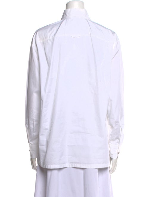 Prada 2019 Long Sleeve Button-Up Top