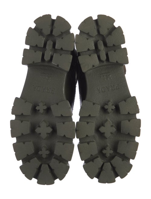 Prada Leather Combat Boots