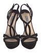 Prada Suede Slingback Sandals