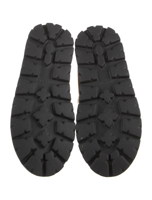 Prada Suede Fur Trim Boots