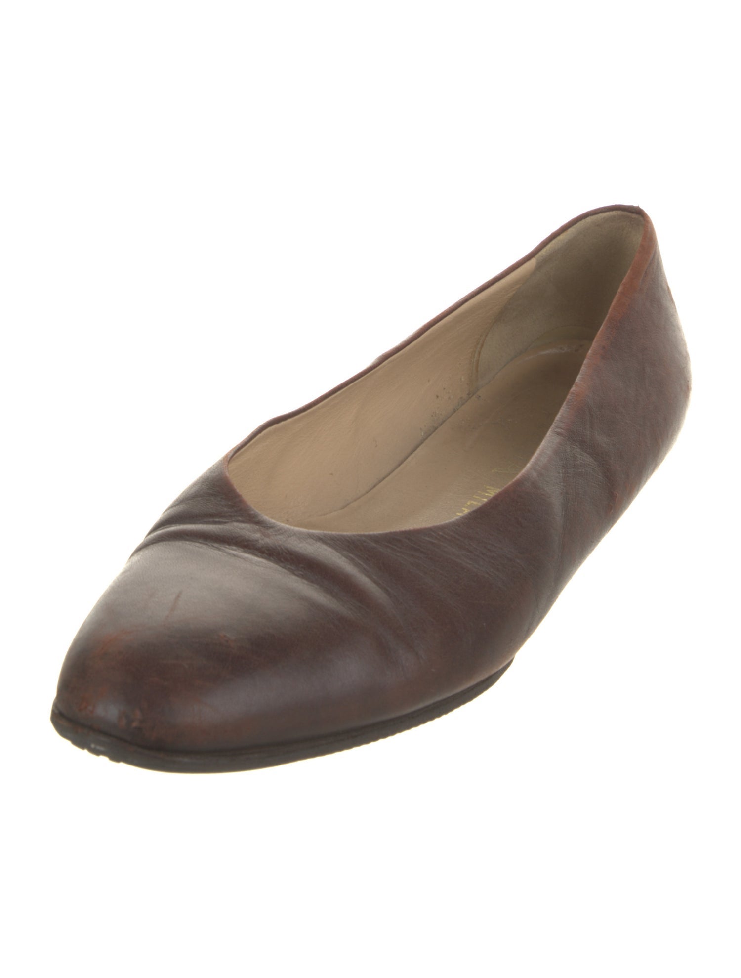 Prada Leather Ballet Flats