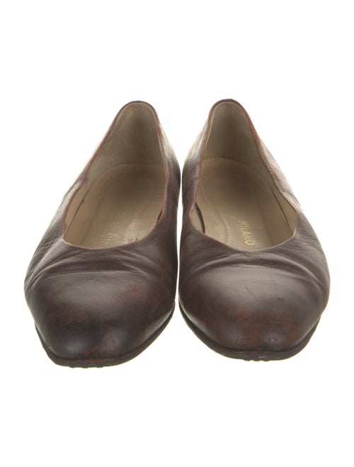 Prada Leather Ballet Flats