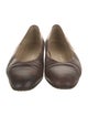 Prada Leather Ballet Flats