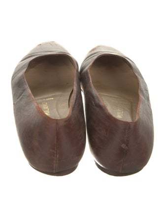 Prada Leather Ballet Flats