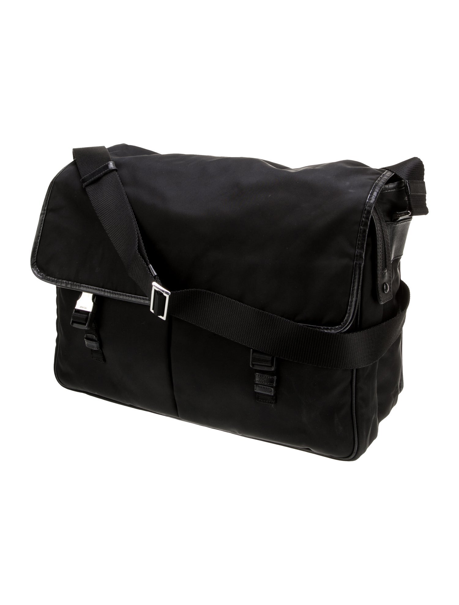 Prada Saffiano Leather Messenger Bag