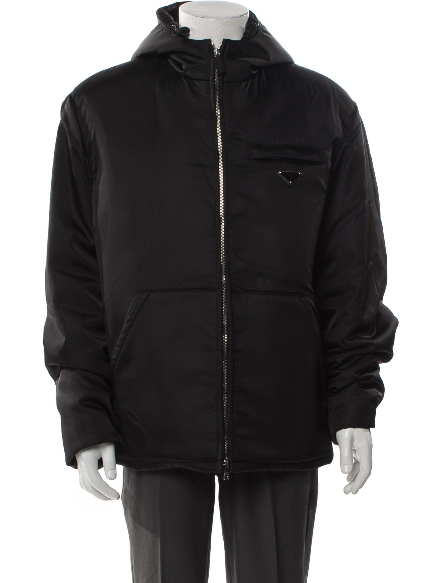 Prada 2020 Re-Nylon Puffer Coat