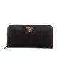 Prada Vitello Move Leather Continental Wallet