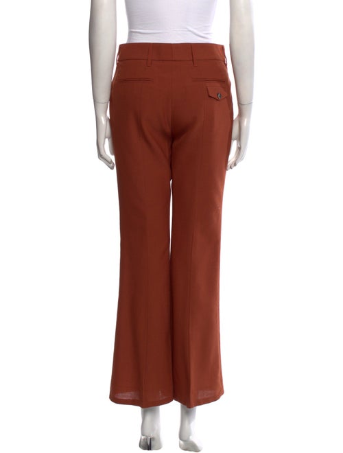 Prada Virgin Wool Wide Leg Pants