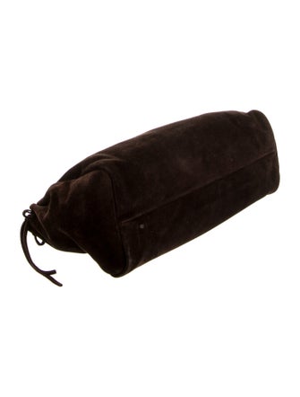 Prada Scamosciato Suede Top Handle Bag