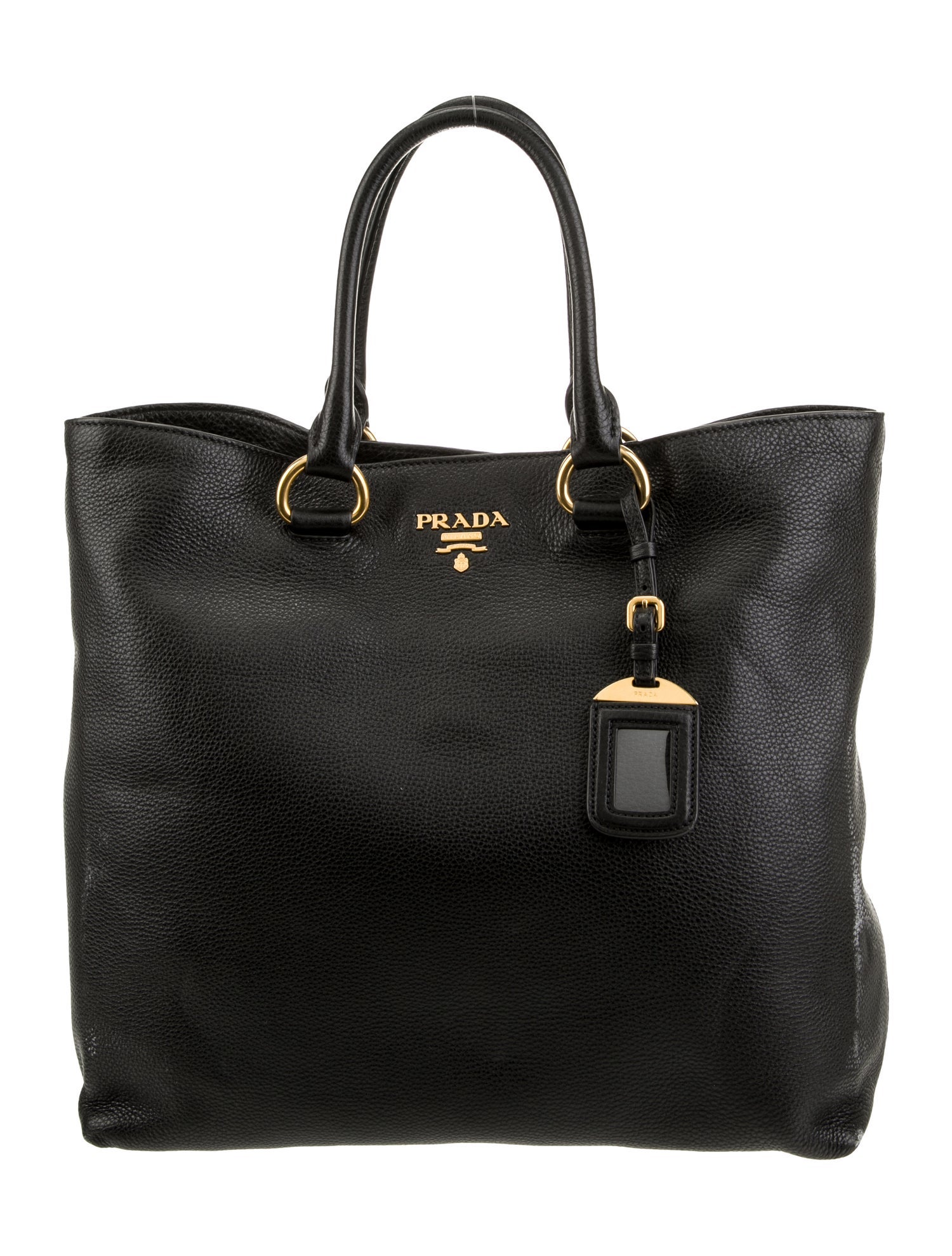 Prada Vitello Phenix Leather Tote