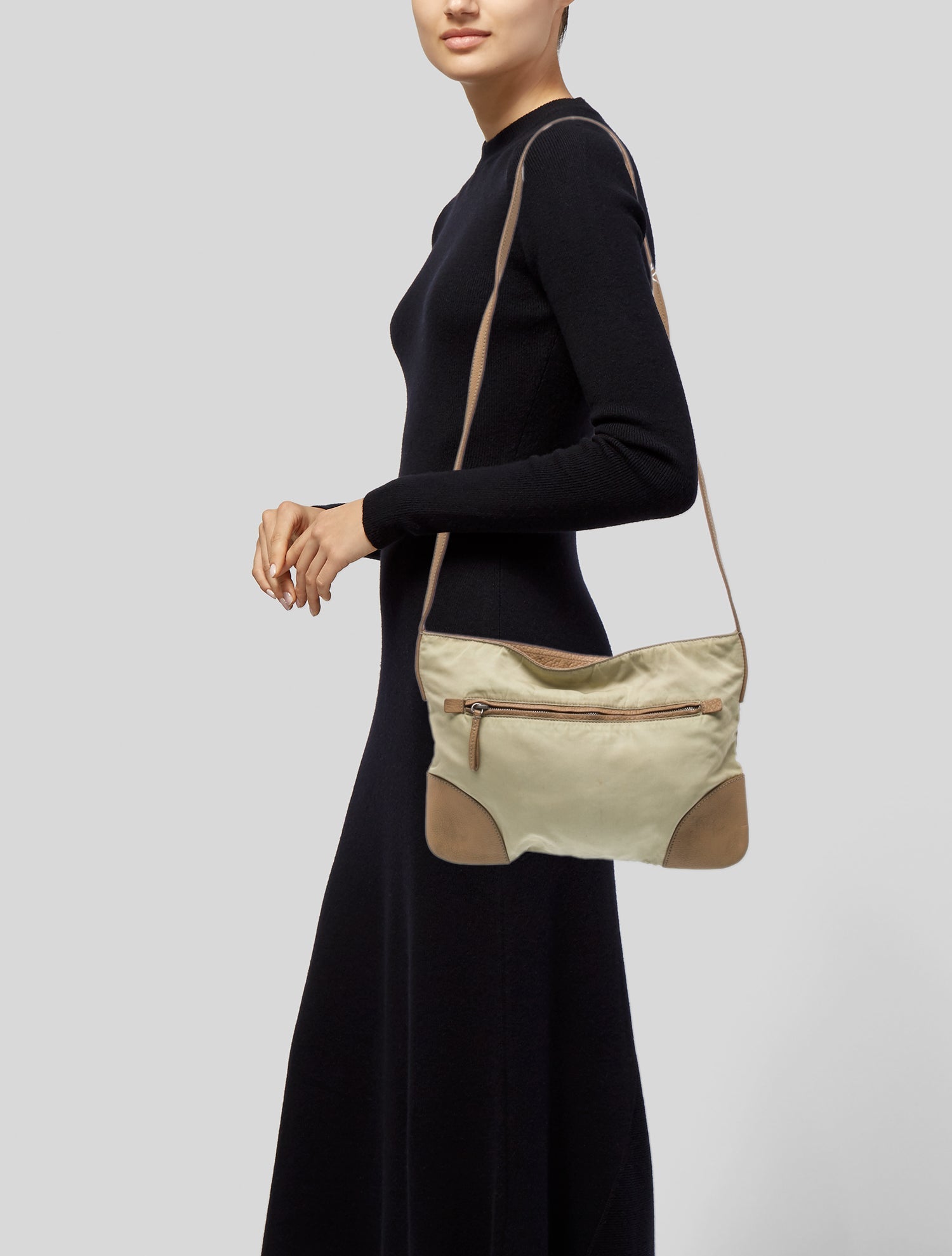 Prada Nylon Messenger Bag