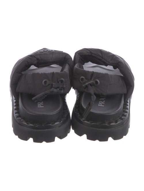 Prada Nylon Slingback Sandals
