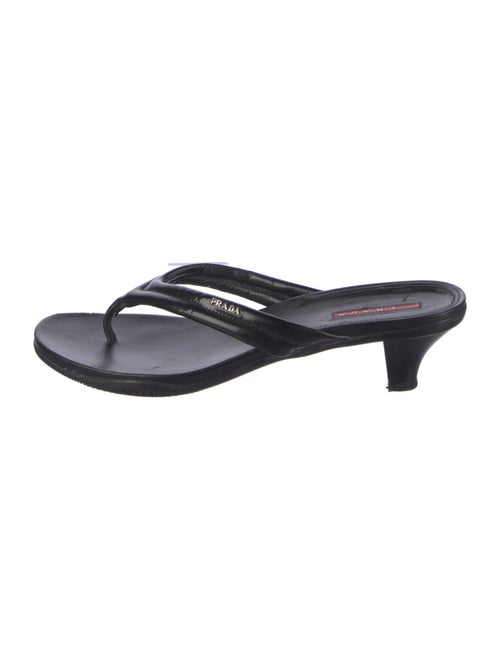Prada Sport Patent Leather Slides