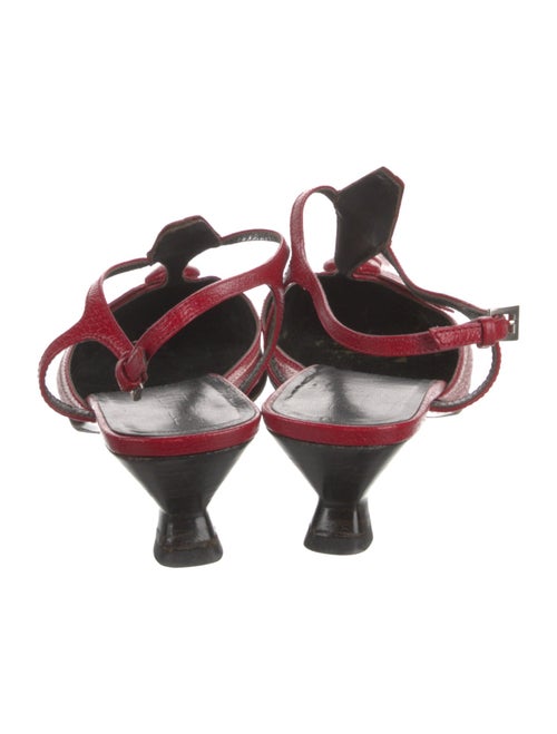 Prada Leather T-Strap Pumps