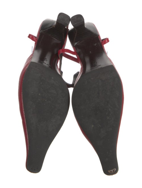 Prada Leather T-Strap Pumps