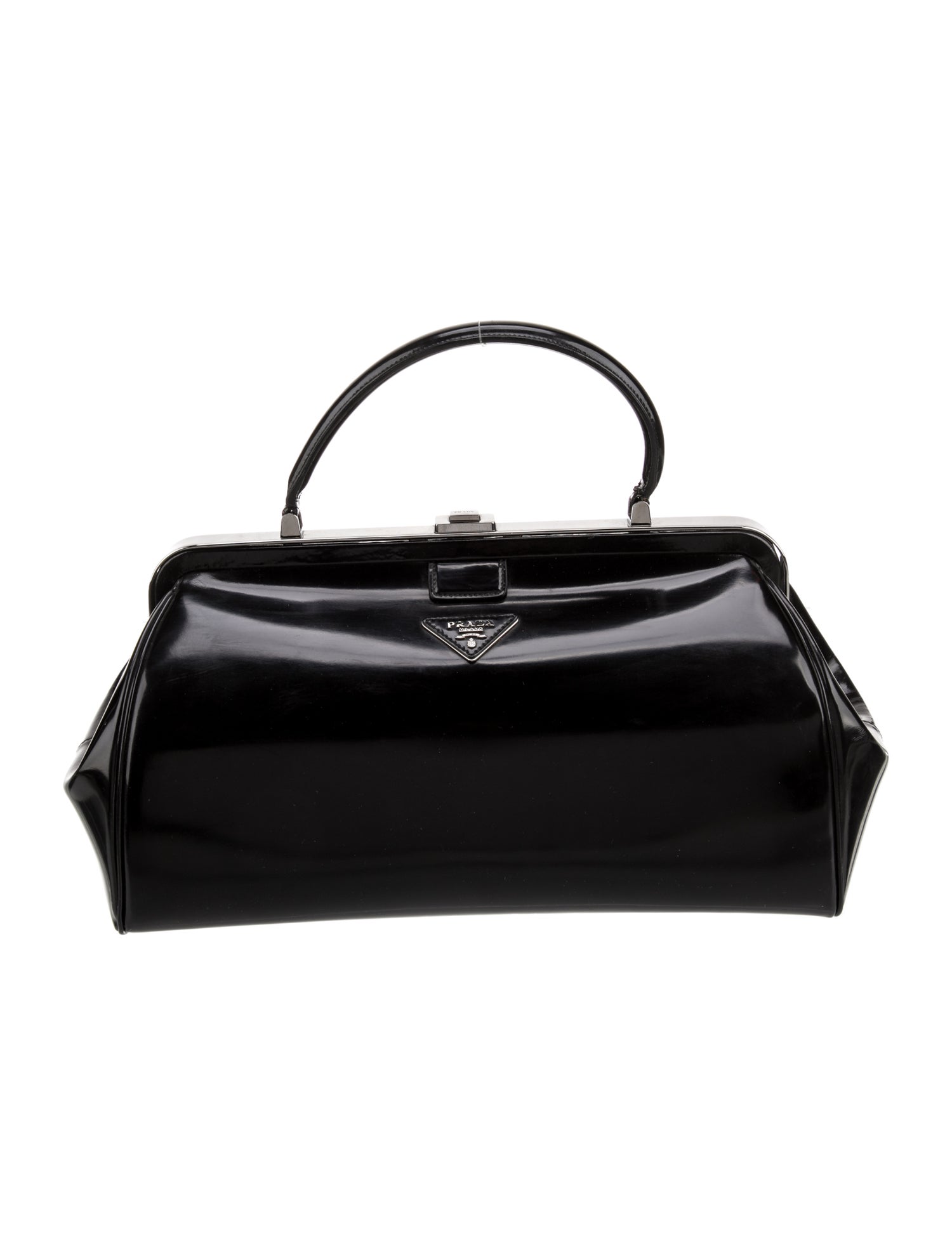 Prada Spazzolato Leather Cerniera