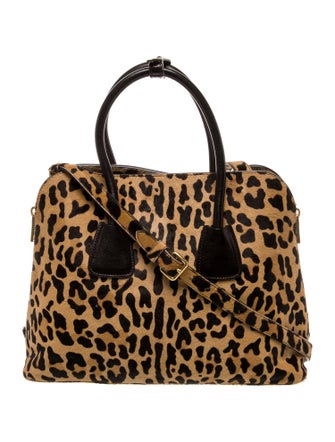 Prada Cavallino Top Handle Bag