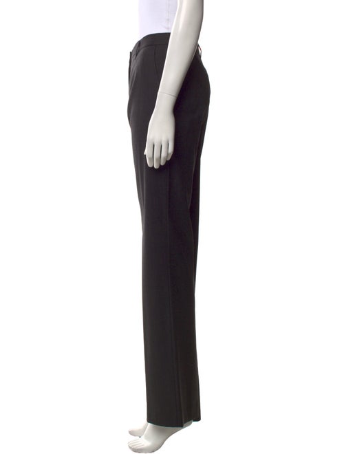 Prada Virgin Wool Wide Leg Pants
